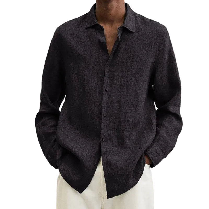 Oversized Linen Shirt for Men