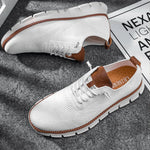 Knit Lace-Up Sneakers for Men