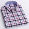 Button-Down Pinstripe Short Sleeve Shirt for Men