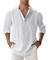 Long-Sleeved Collared Shirt for Men
