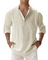 Long-Sleeved Collared Shirt for Men