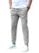 Straight Leg Stretch Cotton Trousers for Men