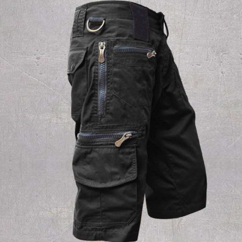 Cargo Shorts with Multiple Pockets for Men