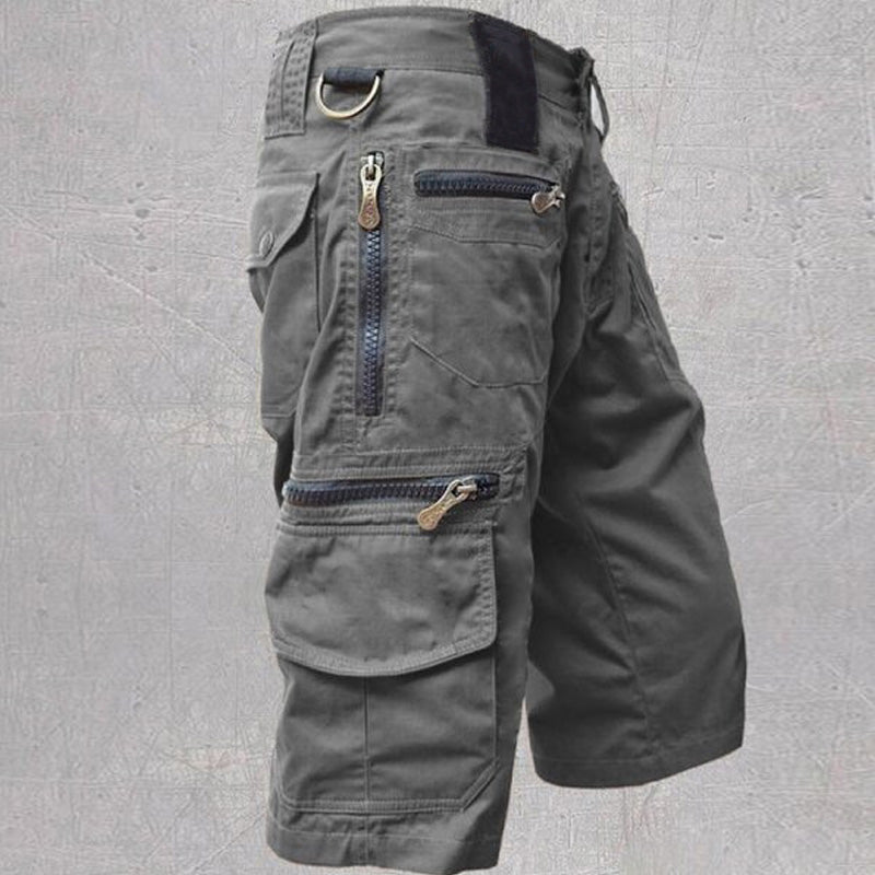 Cargo Shorts with Multiple Pockets for Men