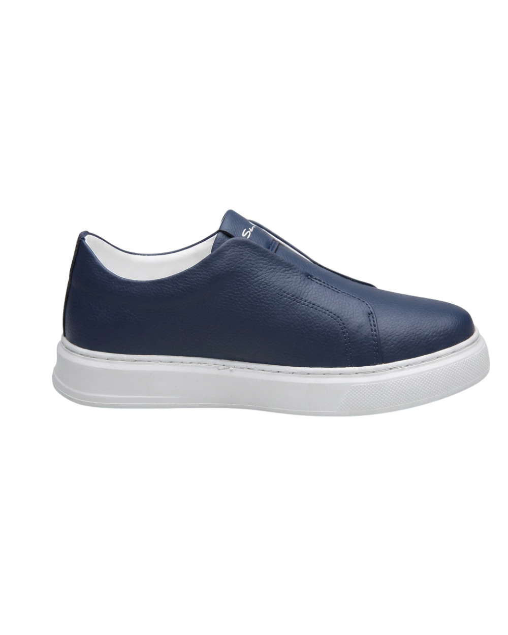 Leather Slip-On Trainers for Women