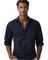 Long-Sleeved Collared Shirt for Men