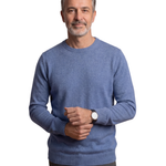 Crew Neck Cashmere Jumper for Men