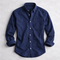 Button-Down Denim Overshirt for Men