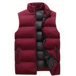 Quilted Zip-Up Gilet for Men