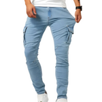Slim Fit Cargo Trousers for Men