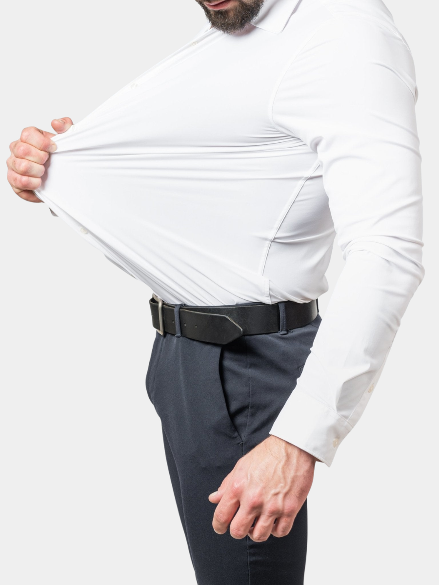 Slim Fit Long Sleeve Shirt for Men