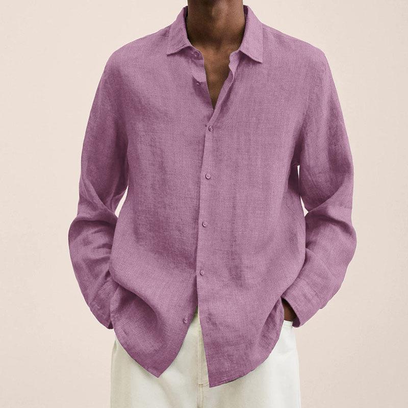 Oversized Linen Shirt for Men