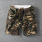Cotton Cargo Shorts with Belt Loops for Men