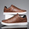 Lace-Up Low-Top Canvas Trainers for Men