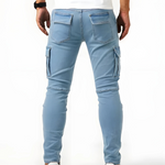 Slim Fit Cargo Trousers for Men