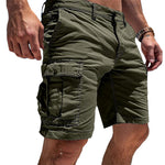 Cargo Shorts with Flap Pockets for Men