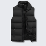 Quilted Zip-Up Gilet for Men