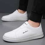Leather Slip-On Trainers for Women