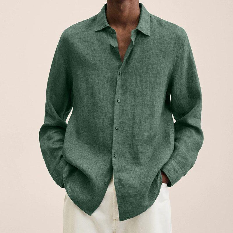 Oversized Linen Shirt for Men