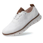 Knit Lace-Up Sneakers for Men