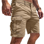 Cargo Shorts with Flap Pockets for Men
