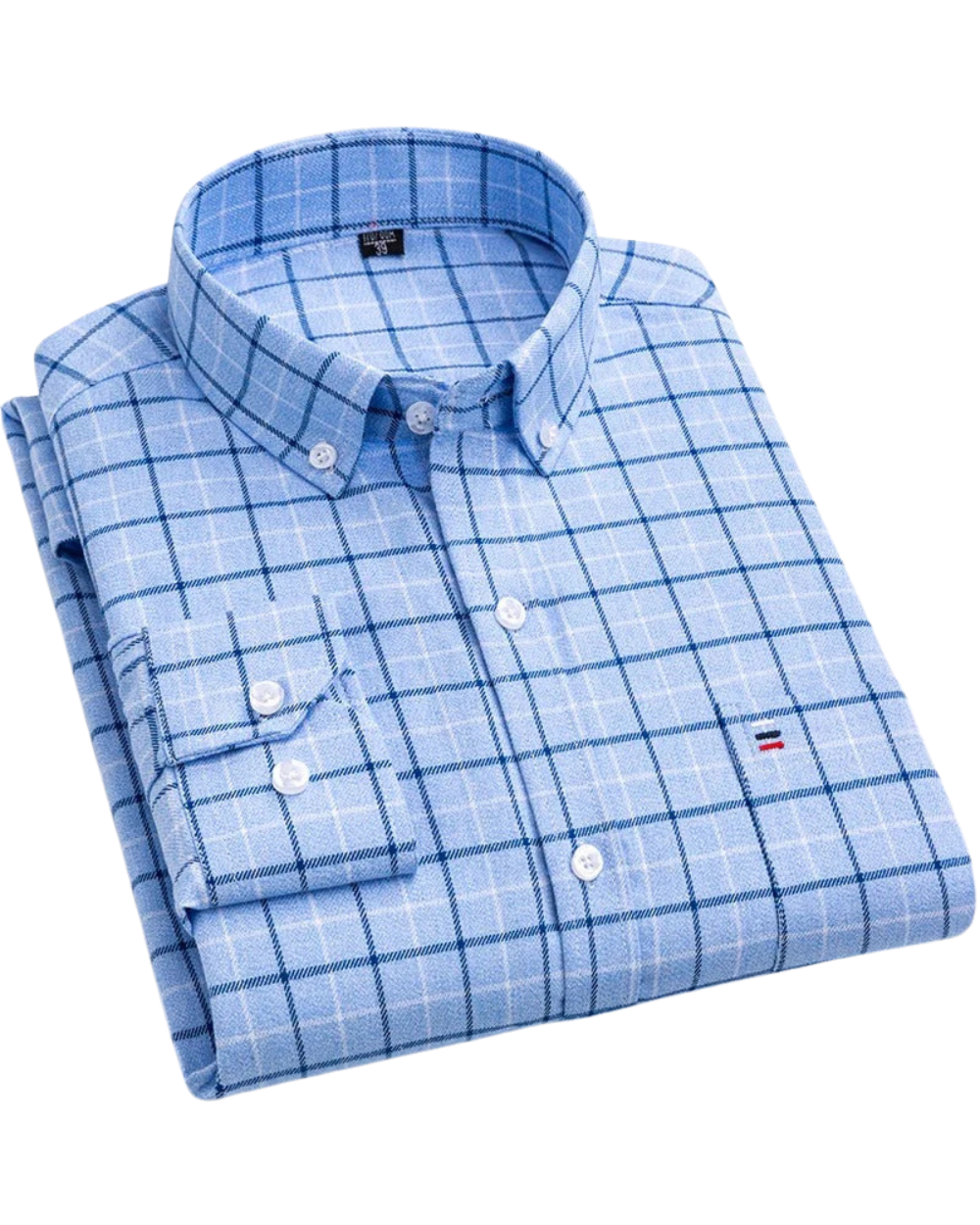 Button-Down Checked Shirt for Men