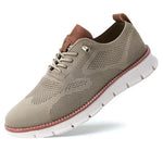 Knit Lace-Up Sneakers for Men