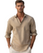 Long-Sleeved Collared Shirt for Men