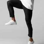 Straight Leg Stretch Chino Trousers for Men