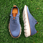 Lace-Up Knit Trainers for Men