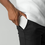 Straight Leg Stretch Chino Trousers for Men