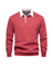 Polo Collar Long Sleeve Sweatshirt for Men