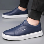 Leather Slip-On Trainers for Women