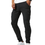 Slim Fit Cargo Trousers for Men