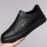 Leather Slip-On Trainers for Women