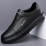 Leather Slip-On Trainers for Women