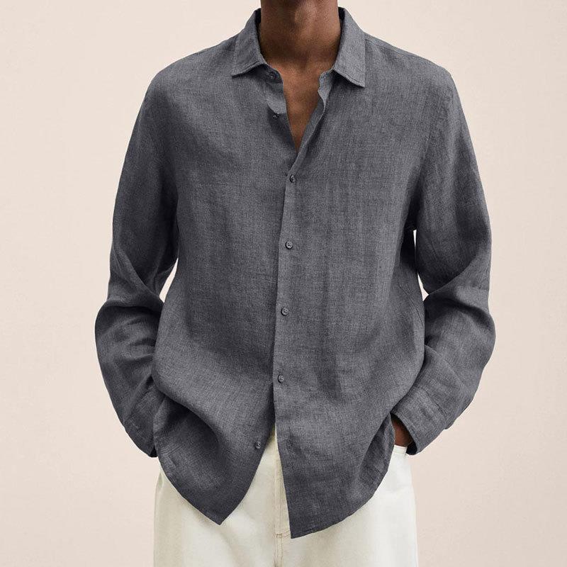 Oversized Linen Shirt for Men