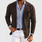 Knit Blazer with Notch Lapel for Men