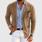 Knit Blazer with Notch Lapel for Men