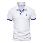 Short Sleeve Collared Polo Shirt for Men
