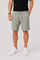 Linen Chino Shorts with Rolled Cuffs for Men
