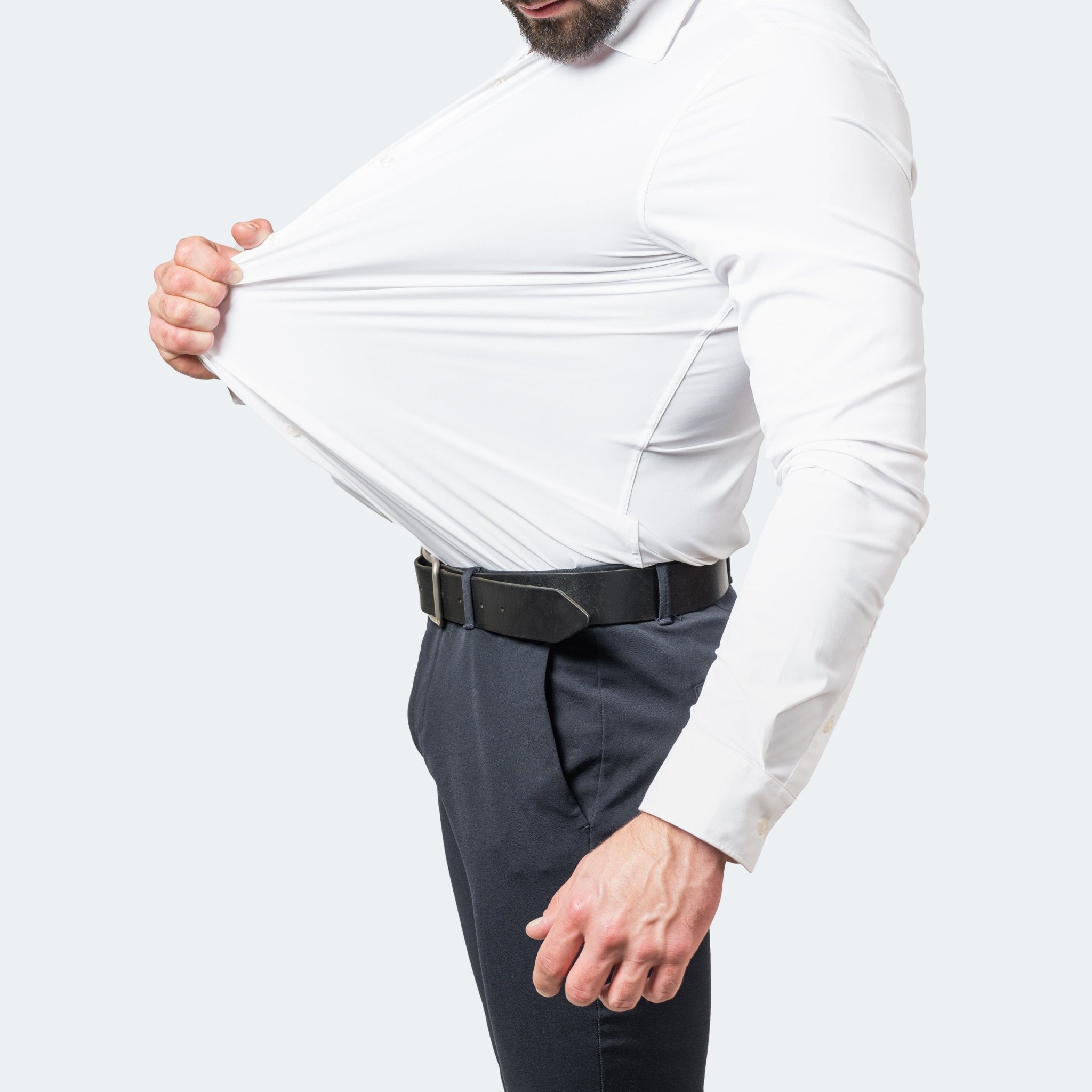 Slim Fit Long Sleeve Shirt for Men