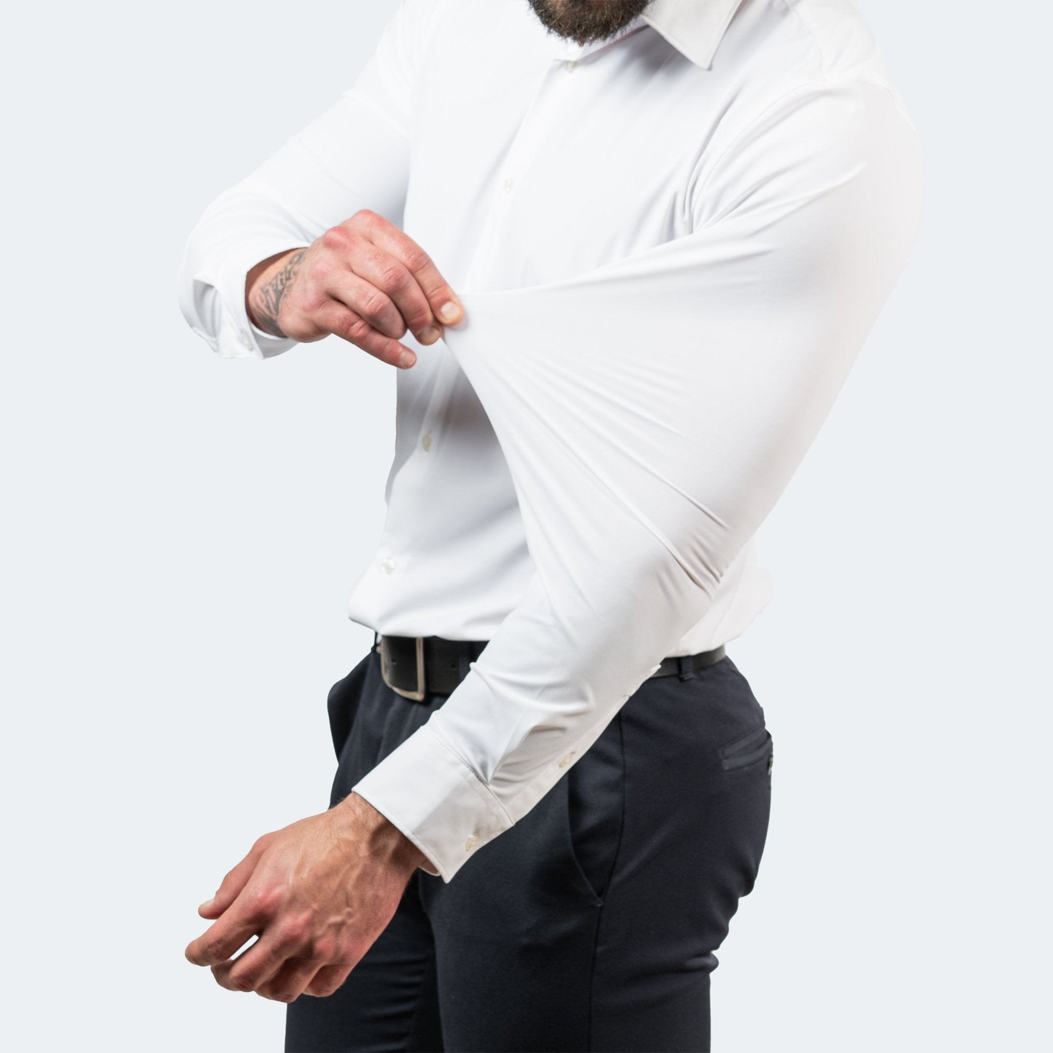 Slim Fit Long Sleeve Shirt for Men