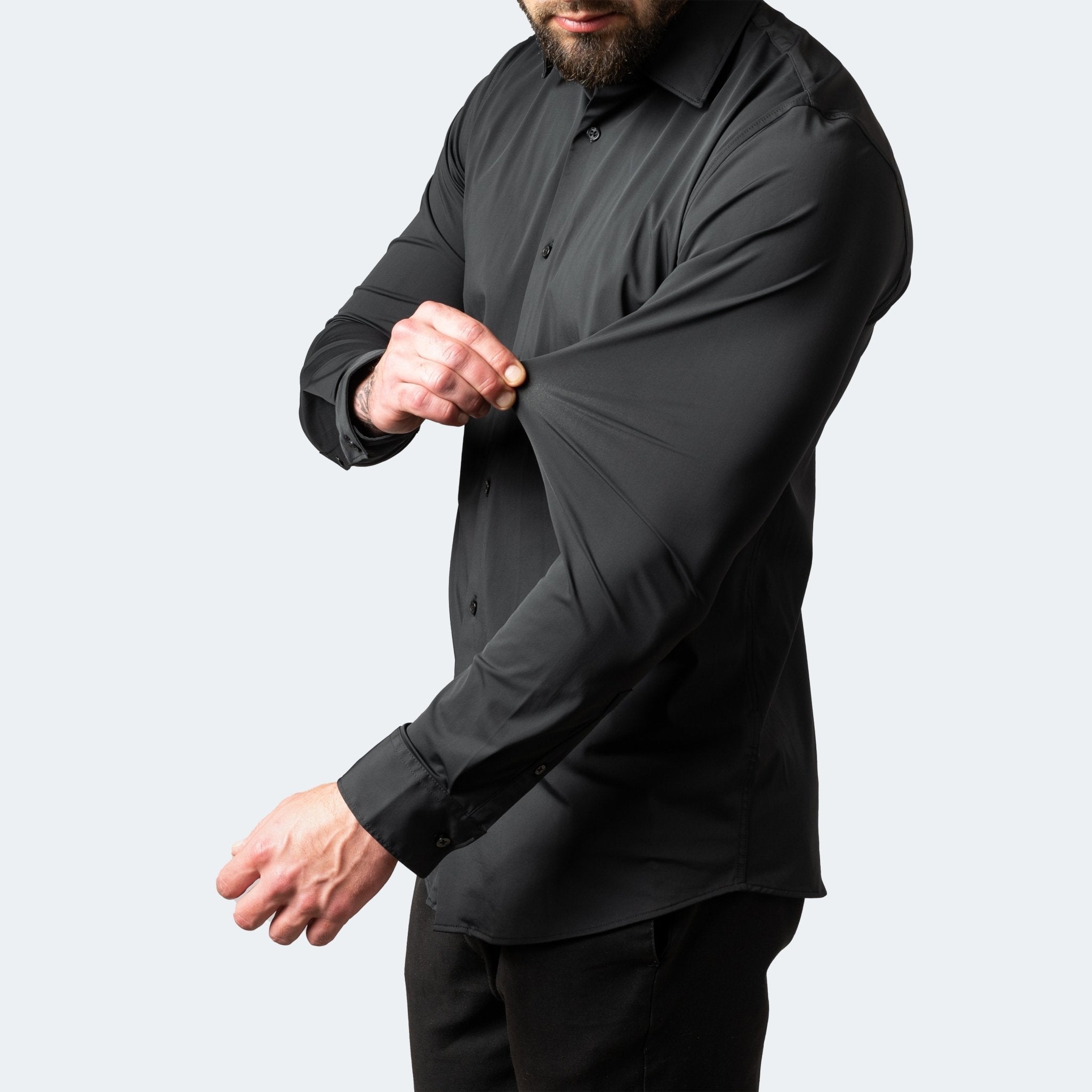 Slim Fit Long Sleeve Shirt for Men