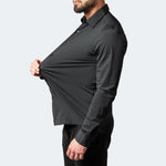 Slim Fit Long Sleeve Shirt for Men