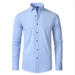 Slim Fit Long Sleeve Shirt for Men