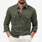 Wrinkle Resistant Button-Down Shirt for Men