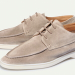 Lace-Up Suede Desert Boots for Men