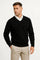 V-Neck Slim Fit Cashmere Jumper for Men