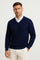 V-Neck Slim Fit Cashmere Jumper for Men